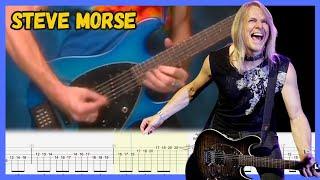 Steve Morse Power Lines Intro Solo Guitar Tab - The MASTER Of Picking!