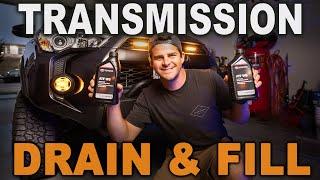 The ULTIMATE 4Runner Transmission DRAIN and FILL