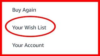 How To Add & Remove Products Your Wish List In Amazon !! Amazon Wish List