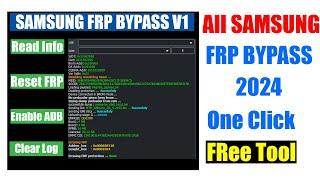 Samsung FRP Tool 2024 - All Samsung FRP Bypass 100% Working