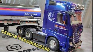 Montaje Camión en Miniatura Mercedes Truck Tamiya 1/14 Vemos el, funcionamiento, características etc