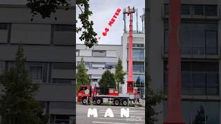 Das Ende der Drehleiter ? MAN RTL 640 PEA bis 64 Meter ! #Man #drehleiter ,#hochhaus