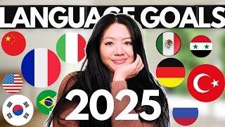 My Language Learning Goals 2025 ️