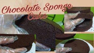 Latest Chocolate Sponge Cake | Happiness in Baking by:Helen A.