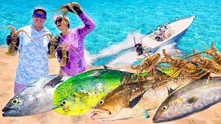 Florida Keys FISHING FRENZY | MAHI, TUNA, LOBSTER, GROUPER, AMBERJACK