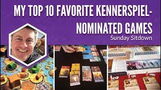 My Top 10 Favorite Kennerspiel-Nominated Games