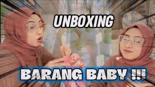 UNBOXING BARANG BABY!! MAFIQ JR TAK SABAR NAK KELUAR!?