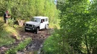 My Suzuki Jimny JB74 in Norway trail run