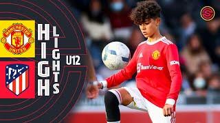 HIGHLIGHTS: Manchester United vs Atletico Madrid U12 Ronaldo JR 2022