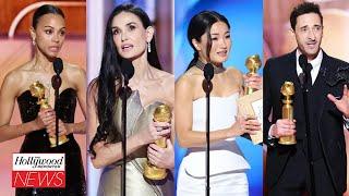 Golden Globes 2025: 'Emilia Pérez' Wins Big, Demi Moore's Emotional Speech & More | THR News