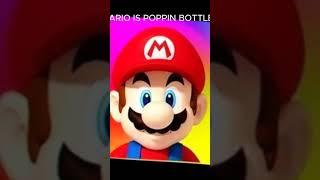 MARIO IS POPPING BOTTLES 🫢#capcut #aicover #shorts