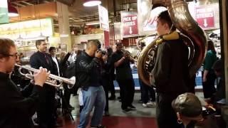 Philadelphia Jazz Project Pop Up Concert at Reading Terminal Market w/ Polished Brass