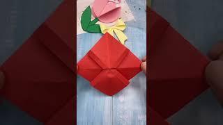 Paper Bow Gift Topper | Gift Wrapping | Sumitra Art and craft #papercaft #GiftWrapping #diy #craft