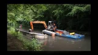 Dredging on the Staffordshire & Worcestershire Canal