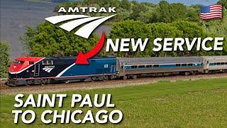 Amtrak Borealis - From the Twin Cities to Chicago with Amtrak NEW service