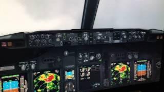 Prepared 3D Flight Simulator Boeing 737 NG