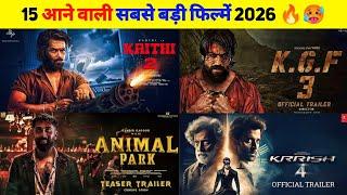 15 Upcoming BIGGEST Pan Indian Movies 2026 | Upcoming South & Bollywood Movies List 2026 | Krrish 4