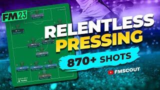 The ULTIMATE Pressing 4-3-3! x4| FM23 Best Tactics