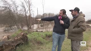 Los agricultores, en vilo por la crecida del Río Henares | Ancha es Castilla-La Mancha