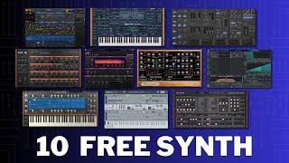 10 BEST FREE SYNTH Plugins in Nowadays(IMHO)