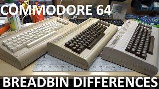 Commodore 64 minutia! Fat vs Slim, breadbin Case Differences