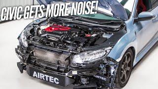 HONDA CIVIC FK8 TYPE R GETS LOUD *AIRTEC MOTORSPORT* INTAKE!