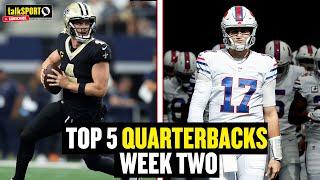 The TOP 5 Quarterbacks In The NFL RIGHT NOW! 