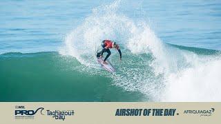 2025 Pro Taghazout Bay Day 5 Airshot of the Day by Afriquia Gaz