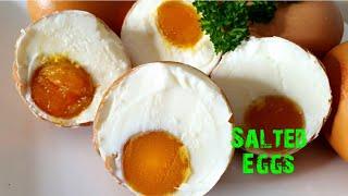 Salted Chicken Eggs- How To Make Homemade  Chicken Or Duck Salted Eggs/Business Idea!!