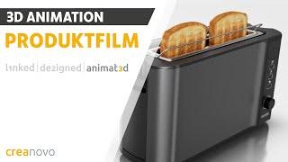 Ganz Einfach GmbH - Arendo - Toaster - 3D-Produktfilm