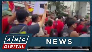 Police, activists clash during Bonifacio Day protests in Mendiola | ANC