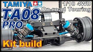 [RC] Tamiya TA08 Pro, Kit build