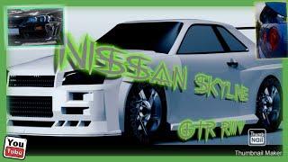 NISSAN SKYLINE R34  ---VISIONARY DESIGNS