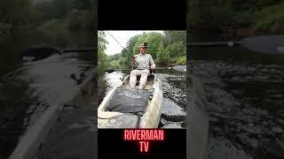 HUGE River Musky Attack Scares the $&!# Out of Me (#Shorts)