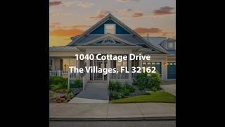 1040 Cottage Drive The Villages FL 32162 | 3 Bedroom Home For Sale