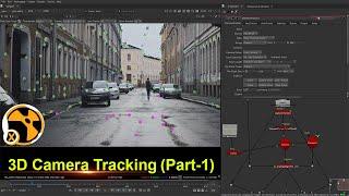 Nuke Tutorial: -3D Camera Tracking in Nuke in HINDI. Part - 1