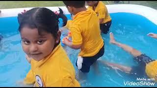 Happy moments for KIDZEE nursery students|| water play ‍️@kidzeejatni4687