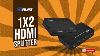 OREI UHD-PRO102 1x2 HDMI Splitter with Automatic Downscaling #hdmi #hdmisplitter #splitter