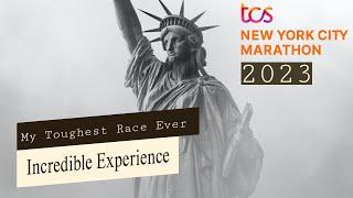 I Ran The TCS New York City Marathon 2023 | My Toughest Race!