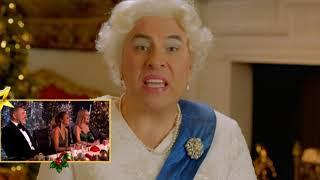 DAVID WALLIAMS AS THE QUEEN WITH A CHRISTMAS SPEECH! LOL!| Britain's Got Talent 2020: Xmas