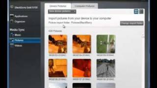 BlackBerry Desktop Software 6.0: Media Sync (Music, Pictures, Videos)