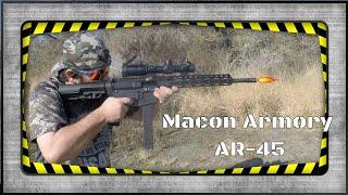 The Macon Armory AR-45! A PCC Kit in 45 ACP that Drops into any AR-15!