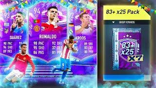 FIFA 22 7 x Guaranteed 83+ x 25 FUT Birthday Upgrade Packs!