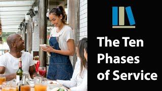 THE TEN PHASES OF SERVICE - Food and Beverage Service Training #1