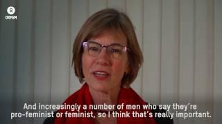 Nikki van der Gaag, Oxfam's Director of Gender Justice and Women's Rights