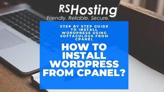 How to install Wordpress from cPanel?