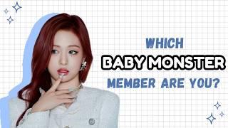 Which BABY MONSTER member are you? ️ || Aesthetic quiz