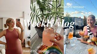 Weekly vlog: Pilates, Drink préféré du moment, Nouvel horaire de vidéos & Haul d’été Uniqlo 