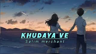 Khudaya Ve | Salim Merchant | Bollywood Song | Night Relaxing music