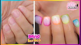 DEGRADADO FÁCIL que PARECE IMPOSIBLE | Clienta - NailsByKaren